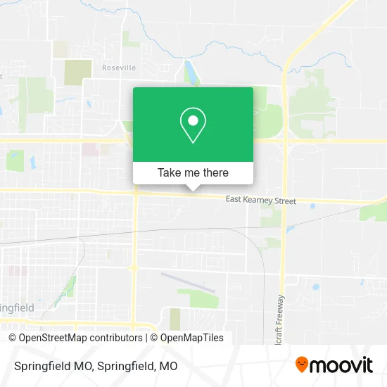 Mapa de Springfield MO