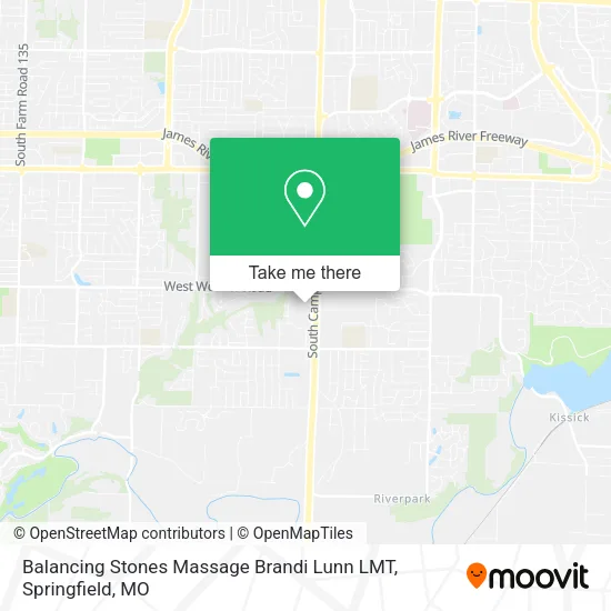 Mapa de Balancing Stones Massage Brandi Lunn LMT