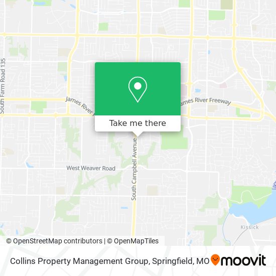 Collins Property Management Group map