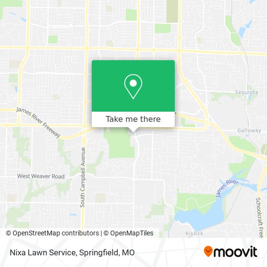 Nixa Lawn Service map