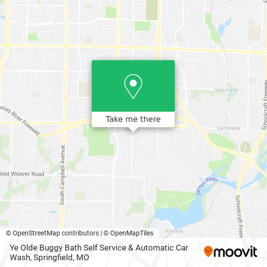 Mapa de Ye Olde Buggy Bath Self Service & Automatic Car Wash