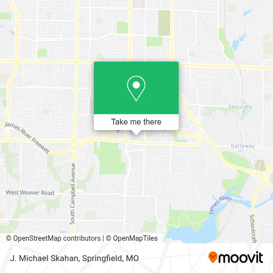 J. Michael Skahan map