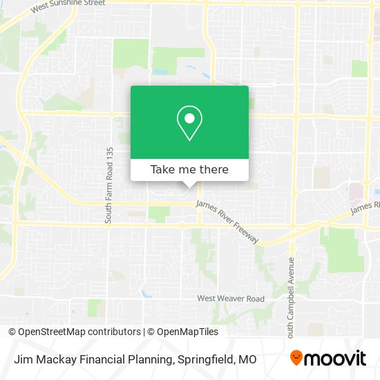 Jim Mackay Financial Planning map