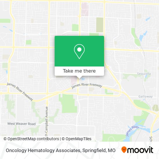 Mapa de Oncology Hematology Associates
