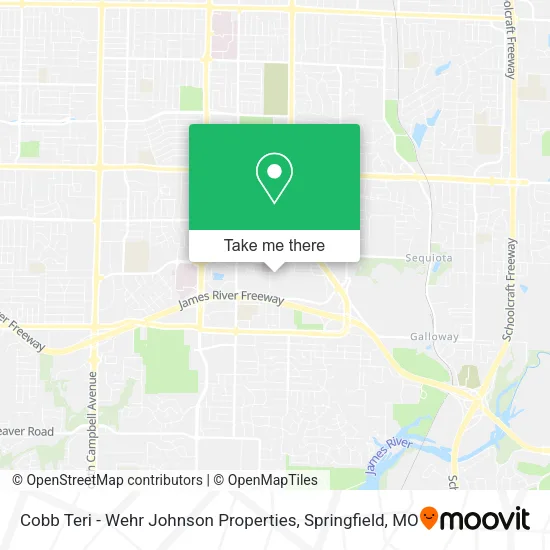 Mapa de Cobb Teri - Wehr Johnson Properties