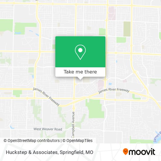 Huckstep & Associates map