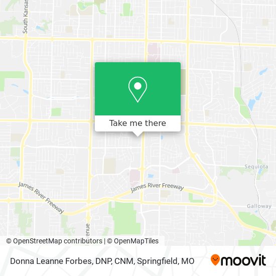 Mapa de Donna Leanne Forbes, DNP, CNM