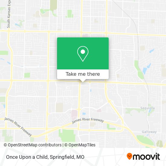 Once Upon a Child map