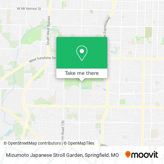 Mizumoto Japanese Stroll Garden map