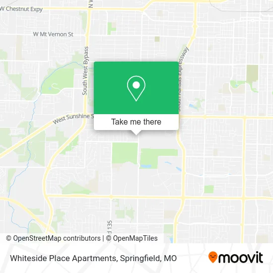 Whiteside Place Apartments map
