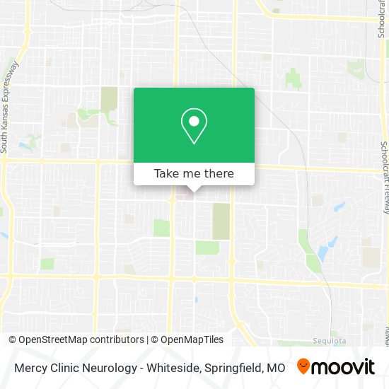 Mapa de Mercy Clinic Neurology - Whiteside