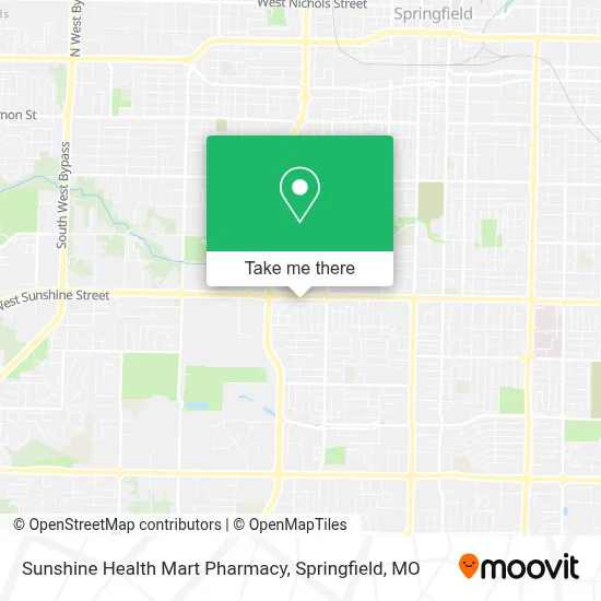 Sunshine Health Mart Pharmacy map