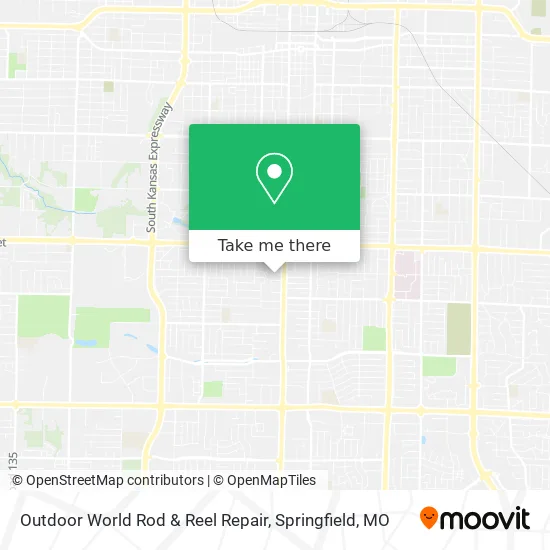 Outdoor World Rod & Reel Repair map