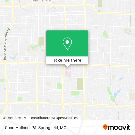 Chad Holland, PA map