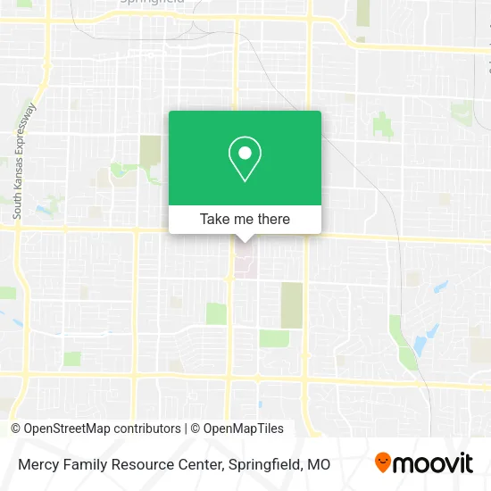 Mercy Family Resource Center map