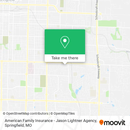 American Family Insurance - Jason Lightner Agency map