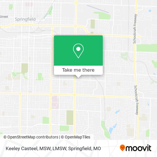 Keeley Casteel, MSW, LMSW map