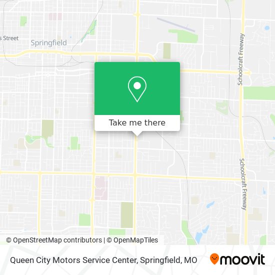 Queen City Motors Service Center map