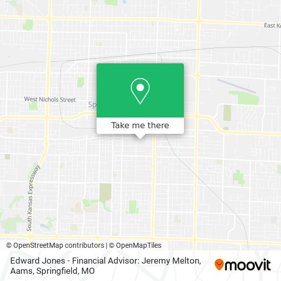 Edward Jones - Financial Advisor: Jeremy Melton, Aams map