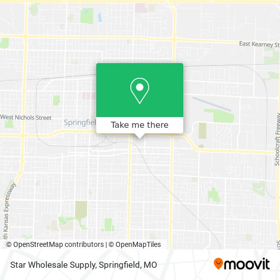 Star Wholesale Supply map