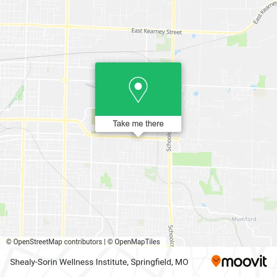 Shealy-Sorin Wellness Institute map