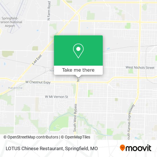 Mapa de LOTUS Chinese Restaurant