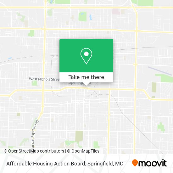 Mapa de Affordable Housing Action Board