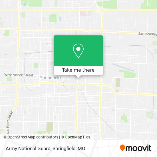 Army National Guard map