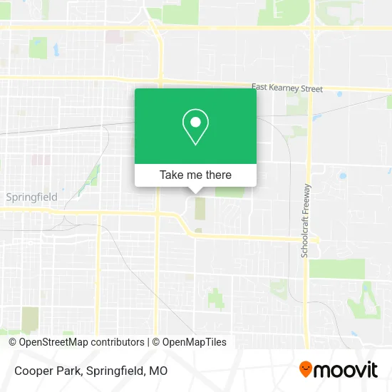 Mapa de Cooper Park