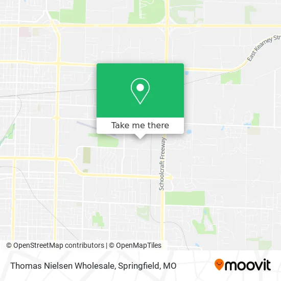 Thomas Nielsen Wholesale map