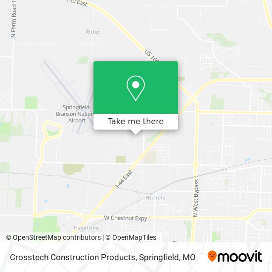 Crosstech Construction Products map