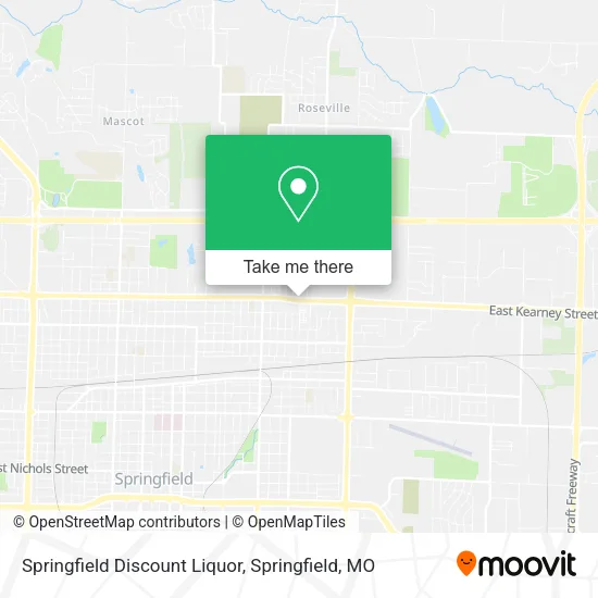 Springfield Discount Liquor map