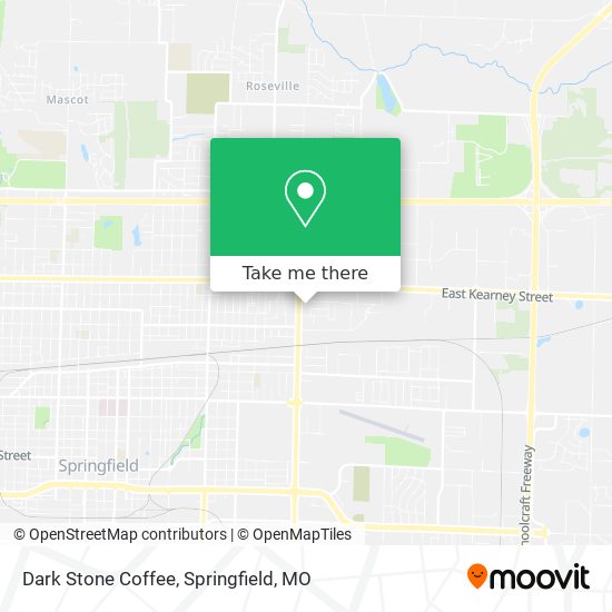 Mapa de Dark Stone Coffee