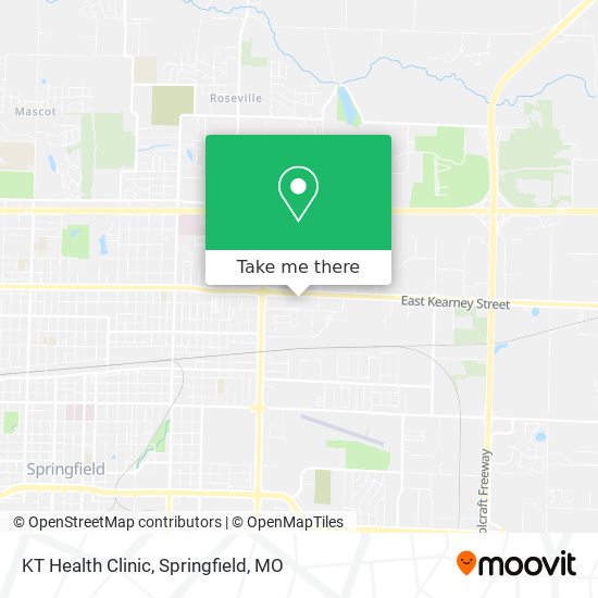 Mapa de KT Health Clinic