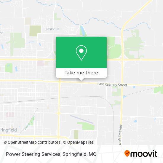 Power Steering Services map