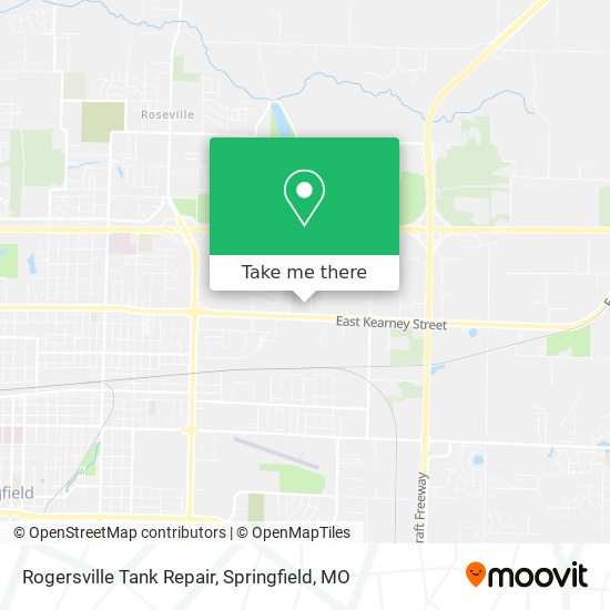 Rogersville Tank Repair map