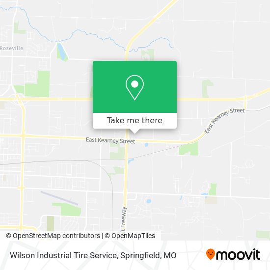 Wilson Industrial Tire Service map