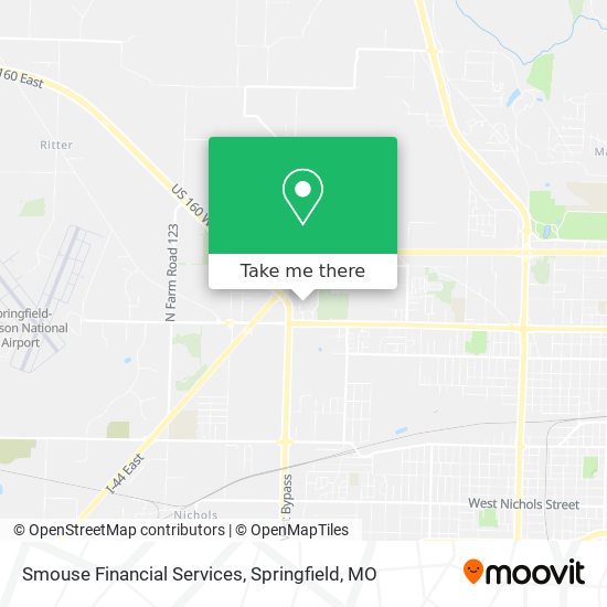 Smouse Financial Services map