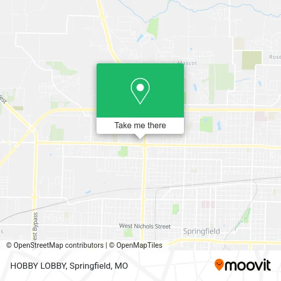 Mapa de HOBBY LOBBY
