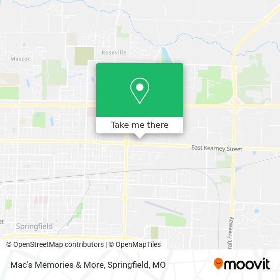 Mac's Memories & More map