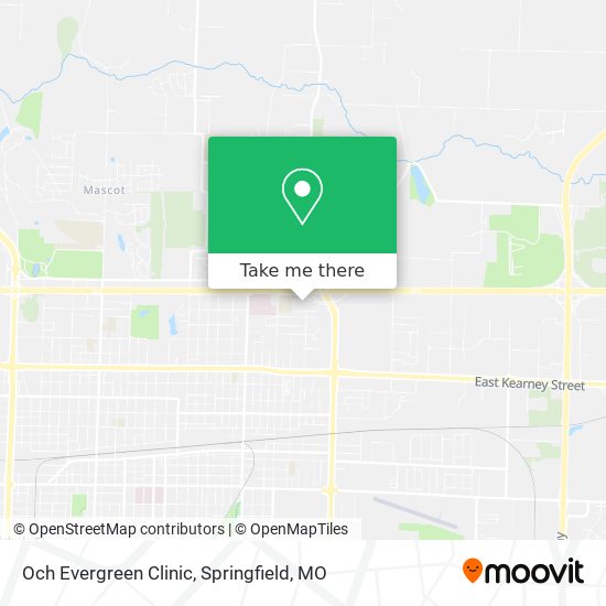 Och Evergreen Clinic map