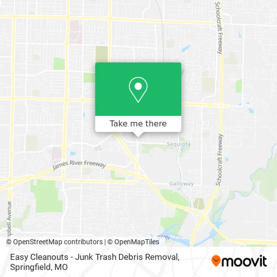 Mapa de Easy Cleanouts - Junk Trash Debris Removal
