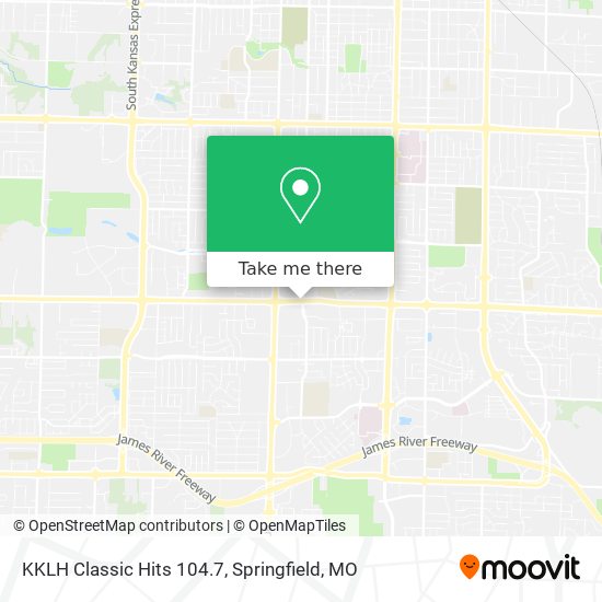KKLH Classic Hits 104.7 map