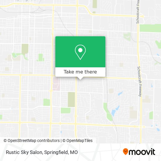 Rustic Sky Salon map