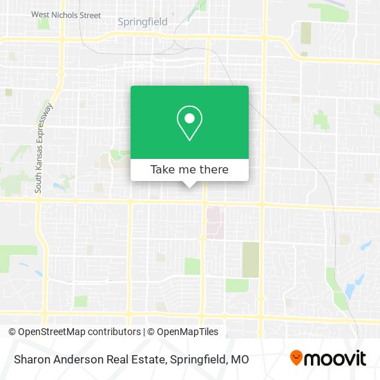 Mapa de Sharon Anderson Real Estate