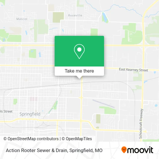 Action Rooter Sewer & Drain map