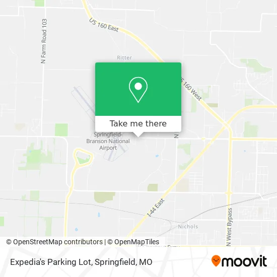 Mapa de Expedia's Parking Lot