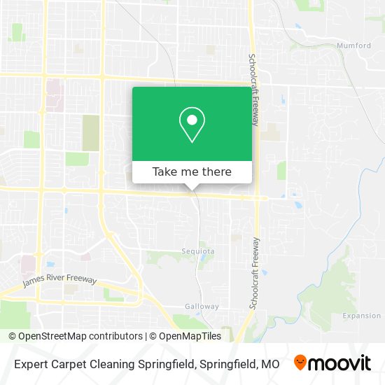 Mapa de Expert Carpet Cleaning Springfield