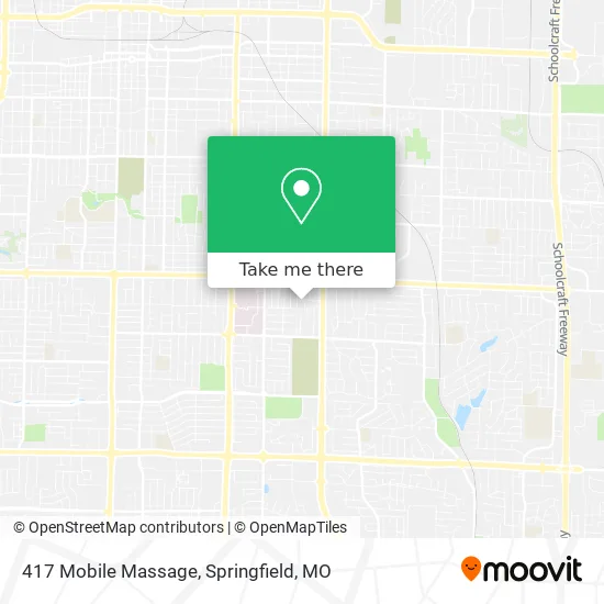 417 Mobile Massage map