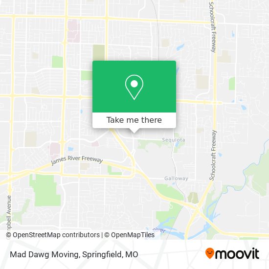 Mad Dawg Moving map